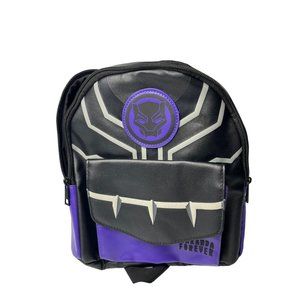 Limited Marvel Black Panther Backpack Purple Black Mini Backpack Wakanda Forever